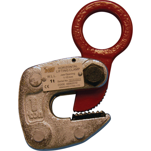 VQHPC Horizontal Lifting Clamp, 6000 lbs. (3 tons) Limit, 15/32" - 1-3/8" Jaw We Share Industrial Supply