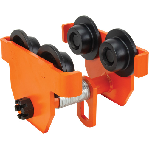 Adjustable Trolley with Safety Plates, 2000 lbs. (1 tons) We Share Industrial Supply