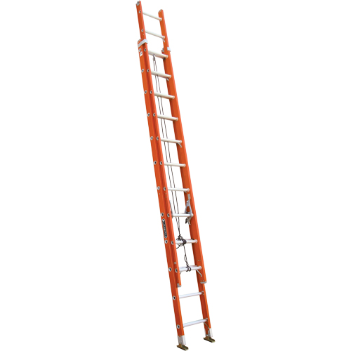 Industrial Heavy-Duty Extension Ladders, 300 lbs. Cap., 21' H, Grade 1A We Share Industrial Supply