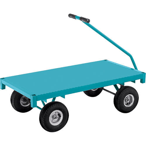 Chariots &agrave; plateforme - Chariots wagon ergonomiques &agrave; plateforme, 24" la x 48" la x Capacit&eacute; 1000 lb We Share Industrial Supply