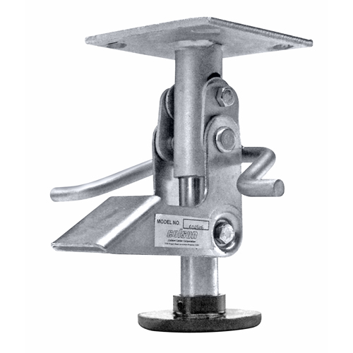 Heavy-Duty Floor Lock Brake, 5-7/8" Extended Height, 4-15/16" Retracted Height We Share Industrial Supply