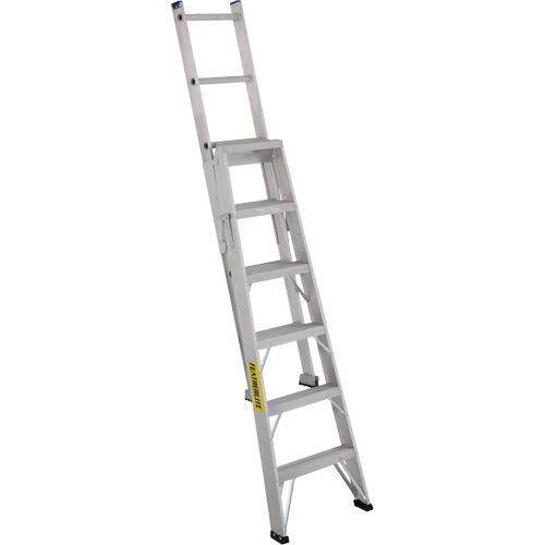2700 Series Industrial Duty Multi-Way Ladders, 6', Aluminum, 250 lbs. Cap., ANSI 1, CSA 1 We Share Industrial Supply