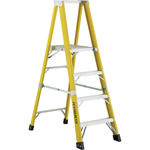Industrial Heavy-Duty Platform Stepladders (6500 Series), 6', 300 lbs. Cap. We Share Industrial Supply