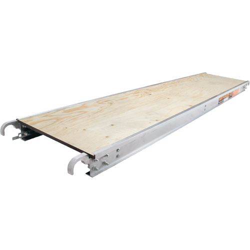 Plateformes de travail - Plancher en contreplaqu&eacute;, Bois, 7' lo x 19" la We Share Industrial Supply
