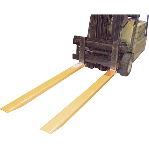 Fork Extensions, 48" L x 5" W, For Fork Width of 4" We Share Industrial Supply