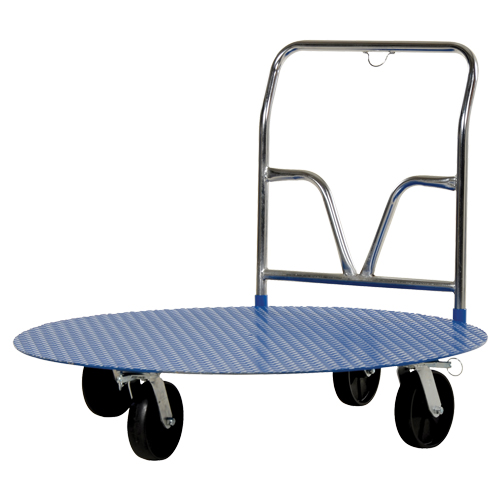 Chariot &agrave; plateforme ergonomique We Share Industrial Supply