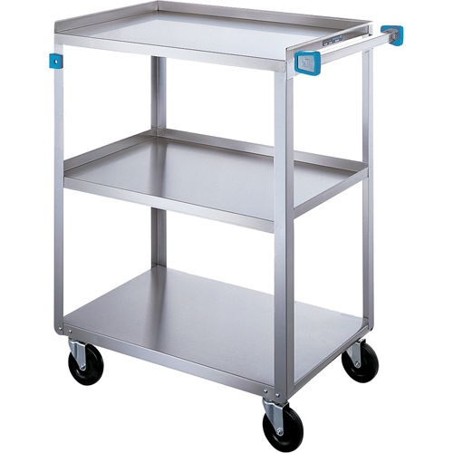 Chariot &agrave; tablettes, 3 Tiers, 18" la x 39" h x 31" p, Capacit&eacute; 500 lb We Share Industrial Supply
