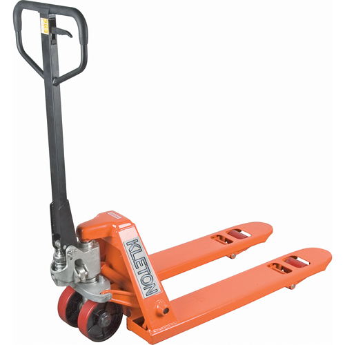 Transpalette manuel robuste, Acier, 42" lo x 27" la, Capacit&eacute; 5500 lb We Share Industrial Supply