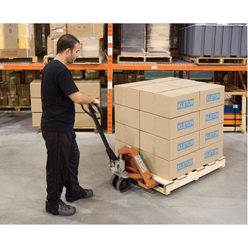 Transpalette manuel robuste, Acier, 42" lo x 27" la, Capacit&eacute; 5500 lb We Share Industrial Supply