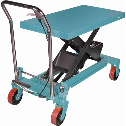 Table &eacute;l&eacute;vatrice robuste &agrave; ciseaux hydraulique, 39-3/8" lo x 20-1/8" la, Acier, Capacit&eacute; 1650 lb We Share Industrial Supply