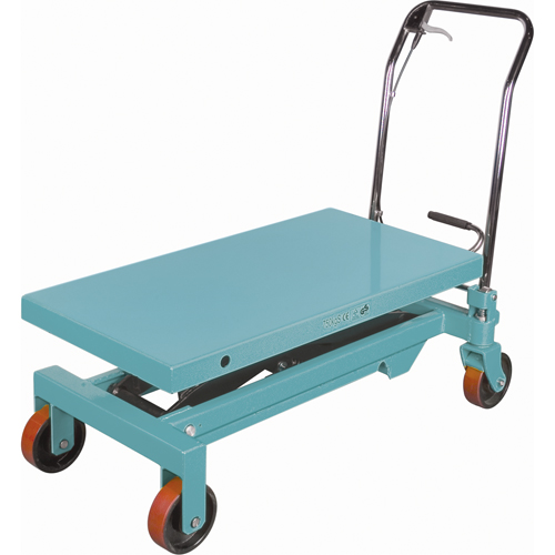 Table &eacute;l&eacute;vatrice robuste &agrave; ciseaux hydraulique, 39-3/8" lo x 20-1/8" la, Acier, Capacit&eacute; 1650 lb We Share Industrial Supply