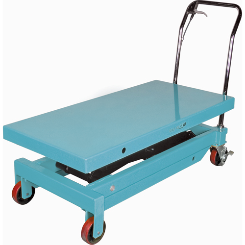 Heavy-Duty Hydraulic Scissor Lift Table, 48" L x 24" W, Steel, 1545 lbs. Capacity We Share Industrial Supply