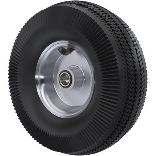Pneumatic Wheel, 10" (254 mm), 350 lbs. (159 kg.) Capacity We Share Industrial Supply