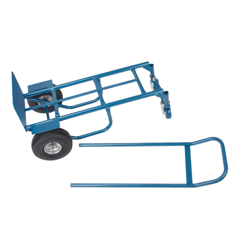 Convertible Deluxe Hand Truck, Steel, 800 lbs. Capacity We Share Industrial Supply