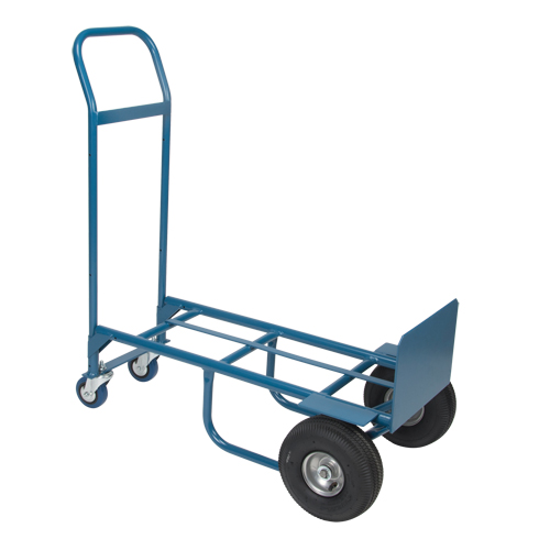Convertible Deluxe Hand Truck, Steel, 800 lbs. Capacity We Share Industrial Supply