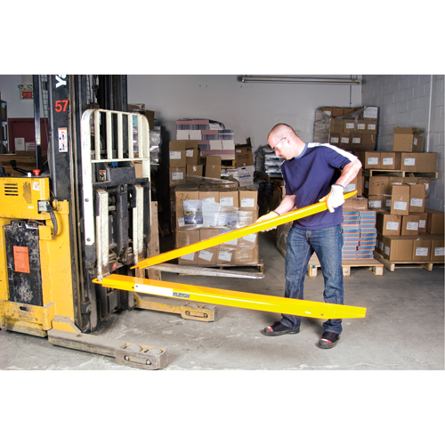 Fork Extensions, 72" L x 5" W, For Fork Width of 4" We Share Industrial Supply
