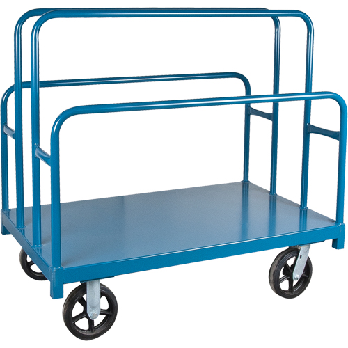 Chariots porte-panneaux robuste, 48" x 30" x 45", Capacit&eacute; 2000 lb We Share Industrial Supply