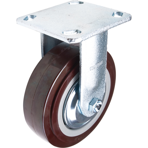 Roulette, Fixe, 6" (152,4 mm), Polyur&eacute;thane, 850 lb (385 kg) We Share Industrial Supply