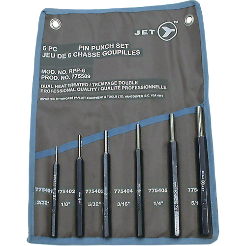 PP-6S Pin Punch Set, 6 Pieces We Share Industrial Supply
