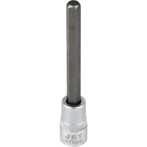 Bit Socket, Hex, 1/4" x 4" L, 3/8" Drive We Share Industrial Supply