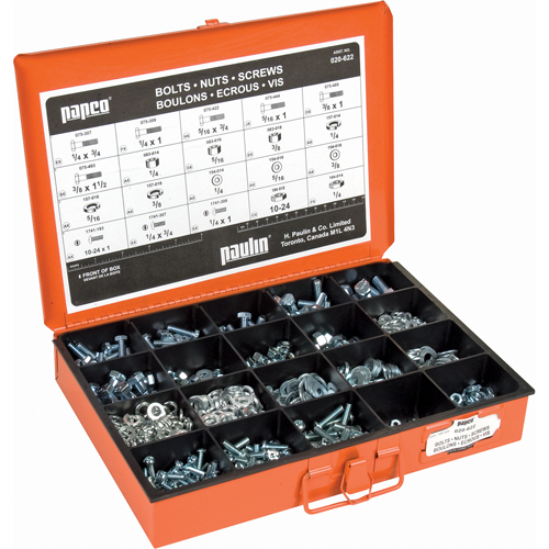 Grade 5 Cap Screw, Washer, Lockwasher & Nut Master Assortments We Share Industrial Supply