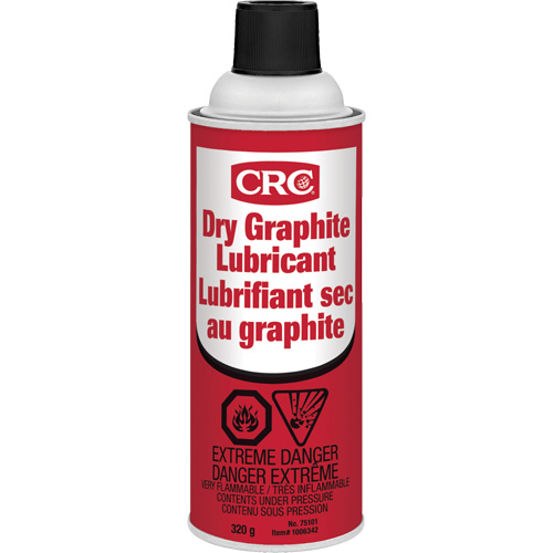 Lubrifiant au graphite sec, Canette a&eacute;rosol We Share Industrial Supply