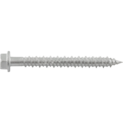 Vis de scellement Aggre-Gator, 1/4" x 1-1/4" lo, Acier inoxydable We Share Industrial Supply