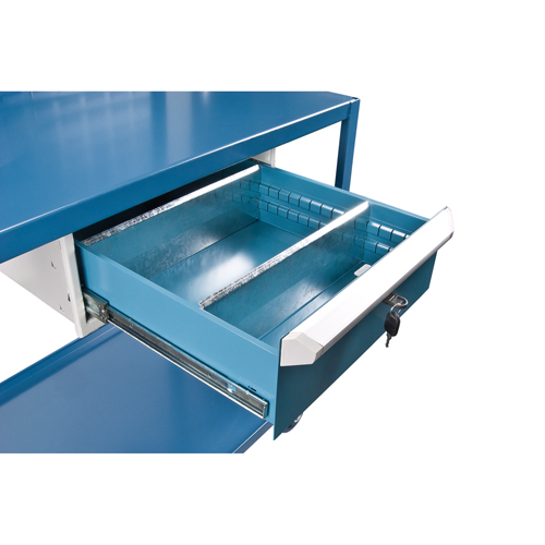 Mobile Service Cart, 2 Tiers, 24" W x 57" H x 40" D, 1200 lbs. Capacity We Share Industrial Supply