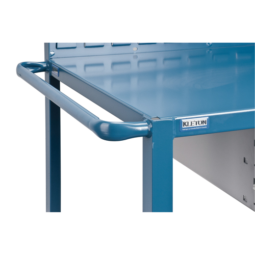 Mobile Service Cart, 2 Tiers, 24" W x 57" H x 40" D, 1200 lbs. Capacity We Share Industrial Supply