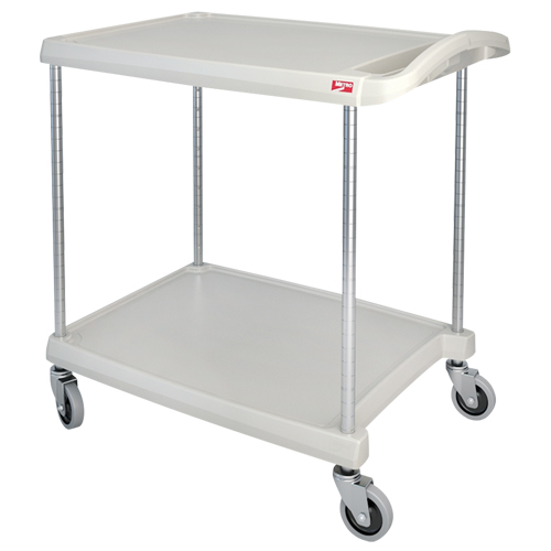 myCart Utility Cart, 2 Tiers, 20" x 35-1/2" x 30", 300 lbs. Capacity We Share Industrial Supply