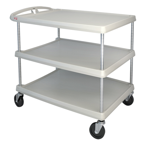 myCart Utility Cart, 3 Tiers, 26" x 36-7/8" x 36", 500 lbs. Capacity We Share Industrial Supply