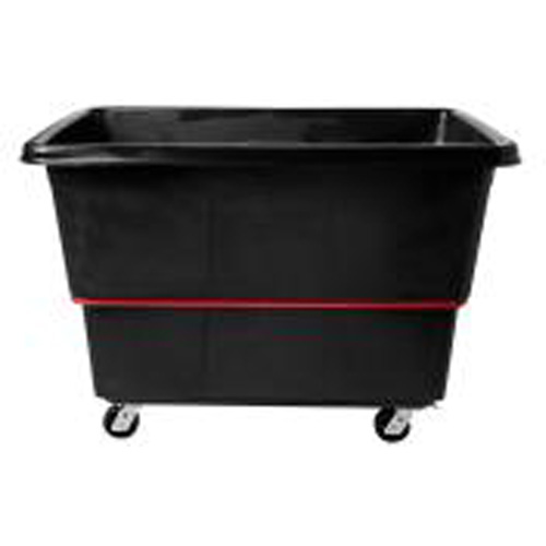 Heavy-Duty Utility Truck, Black Recycled Plastic, 59"/34-5/8" L x 34"/59-1/64" W x 42-1/16"/42-7/8" H, 27 cu. ft. Volume, 1200 lbs. Capacity We Share Industrial Supply