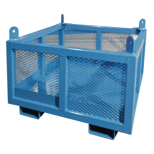 Panier de manutention, 24" ha x 48" la x 48" p, Capacit&eacute; de 2000 lb We Share Industrial Supply