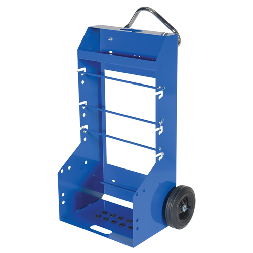 Portable Wire Reel Caddy, Steel, 4 Rod, 29" W x 47-5/16" H x 21-7/8" D, 300 lbs. Capacity We Share Industrial Supply