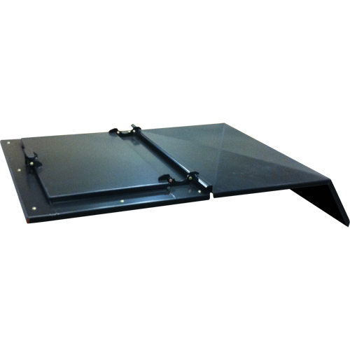Steel Cover for Self-Dumping Hopper We Share Industrial Supply