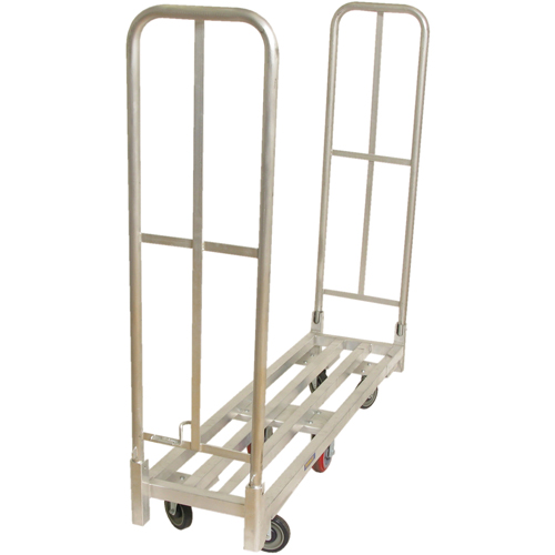 U-Boat Platform Truck, 59-1/2" L x 16" W, 1750 lbs. Capacity, Polyurethane Casters We Share Industrial Supply