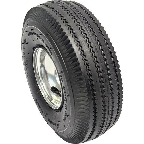 Roue pneumatique de rechange pour diable, 10" (254 mm), Capacit&eacute; de 350 lb We Share Industrial Supply