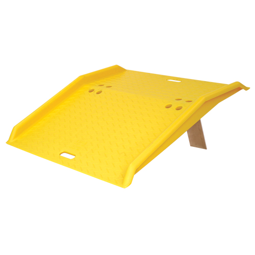 Rampe de quai de chargement portable en poly pour diable, Capacit&eacute; de charge 750 lb, 36" lo x 35" la x 5" h We Share Industrial Supply