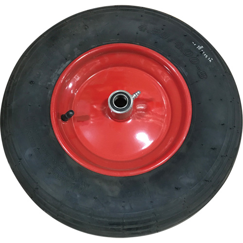 Pneumatic Wheel, 16" (406.4 mm), 575 lbs. (260 kg.) Capacity We Share Industrial Supply
