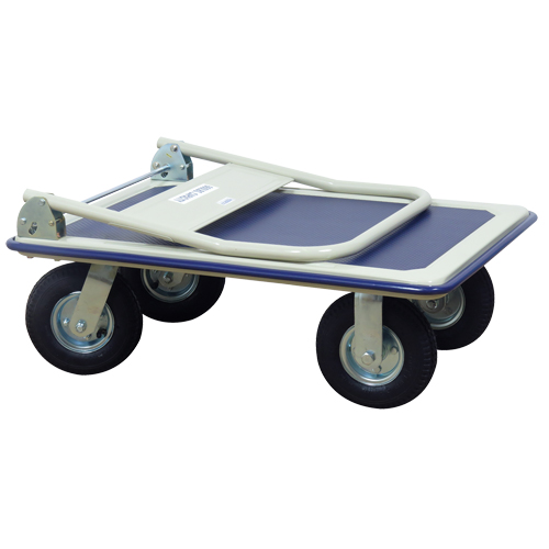 Chariot &agrave; plateforme avec poign&eacute;e pliante, Acier, 660 lb, 35" lo x 23" la, Hauteur 43,5" We Share Industrial Supply
