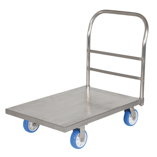 Chariot &agrave; plateforme, 36" lo x 24" la x Capacit&eacute; 2000 lb, Roues en Polyur&eacute;thane We Share Industrial Supply