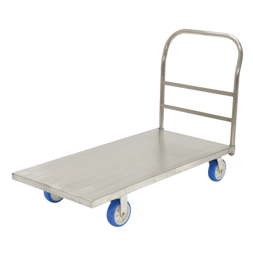 Platform Truck, 48" L x 24" W, 2000 lbs. Capacity, Polyurethane Casters We Share Industrial Supply
