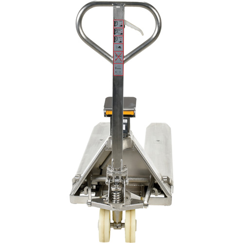 Transpalette &agrave; balance, 45,69" lo x 21,875" la, Capacit&eacute; de 5000 lb We Share Industrial Supply