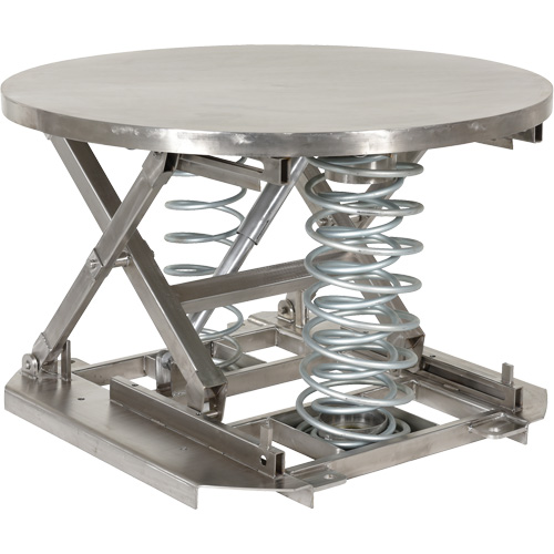 Table &eacute;l&eacute;vatrice de palettes, 43 5/8" lo x 43 5/8" la, Capacit&eacute; 4500 lb We Share Industrial Supply