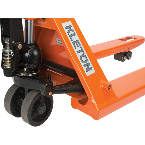 Super Heavy-Duty Manual Pallet Truck, Steel, 48" L x 27" W, 11000 lbs. Capacity We Share Industrial Supply