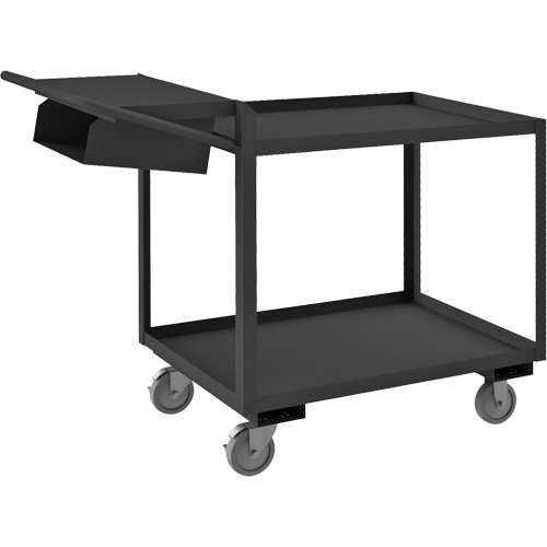Order Picking Cart, 40-1/4" H x 24-1/4" W x 52-3/8" D, 2 Shelves, 1200 lbs. Capacity We Share Industrial Supply