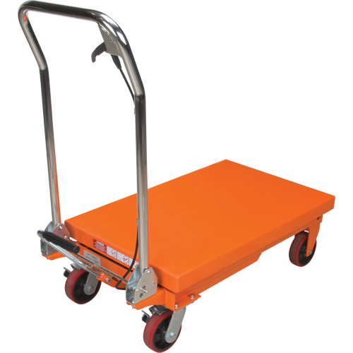 Hydraulic Scissor Lift Table, 32" L x 19-3/4" W, Steel, 660 lbs. Capacity We Share Industrial Supply
