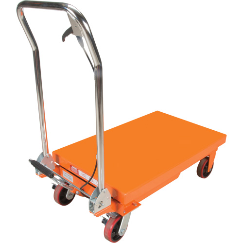 Table &eacute;l&eacute;vatrice &agrave; ciseaux hydraulique, 32" lo x 19-3/4" la, Acier, Capacit&eacute; 1100 lb We Share Industrial Supply