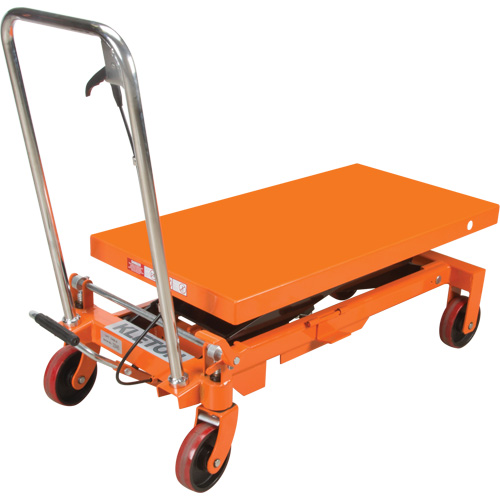 Hydraulic Scissor Lift Table, 39-1/2" L x 20" W, Steel, 1650 lbs. Capacity We Share Industrial Supply