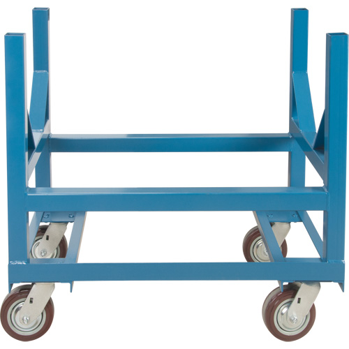 Chariot &agrave; berceaux pour tuyaux et barres, 36" lo x 24" la x 34" h, Capacit&eacute; de 2500 lb, Roue Polyur&eacute;thane We Share Industrial Supply